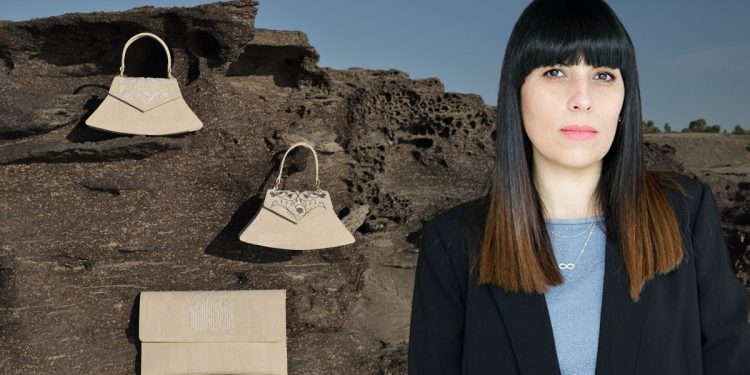Giorgia Bistrusso e alcune delle sue creazioni