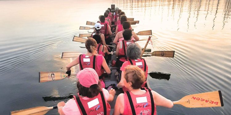 Karalis Pink Team, gara di Dragon Boat