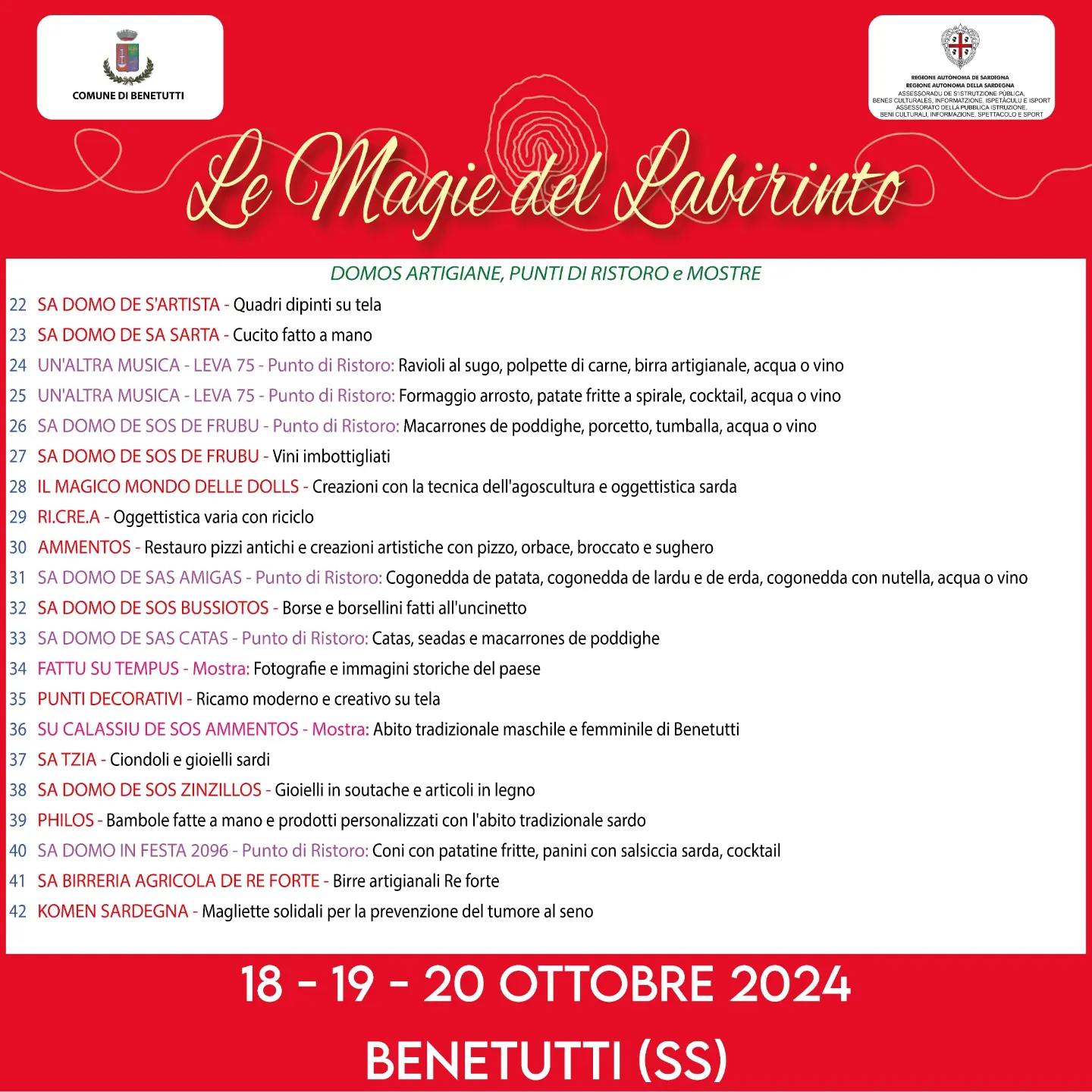 Le Magie del Labirinto 2024 