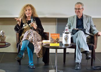 Loredana Lipperini e Alessandro Macis. ? Paolo Vacca