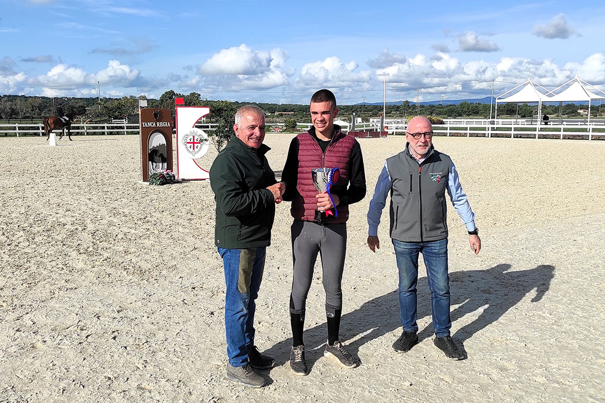 Mario Malica, migliore presentatore dei puledri di 2 anni