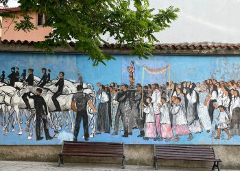 La processione (2006), Museo Diffuso Liliana Cano, Oliena