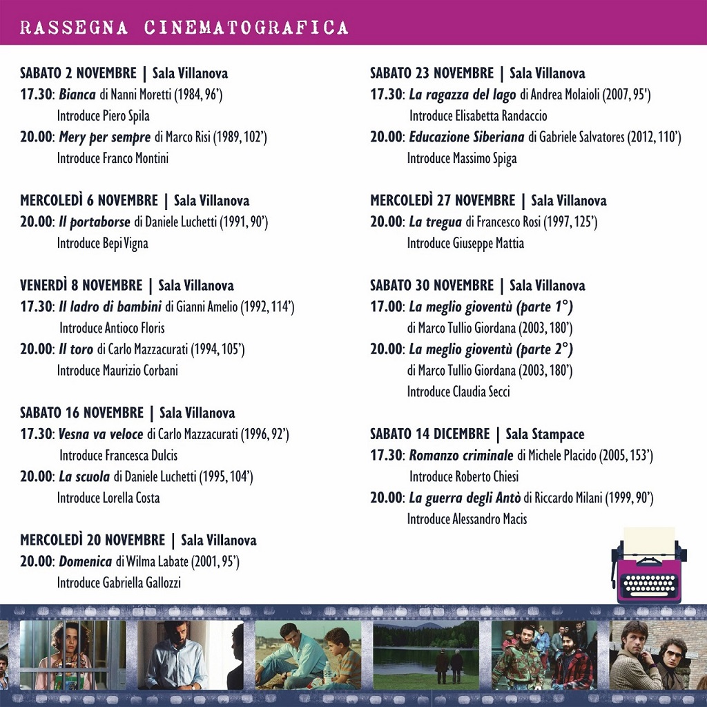 Rassegna Petraglia programma