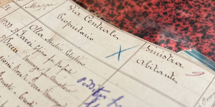 Stradario di Quartu del 1900