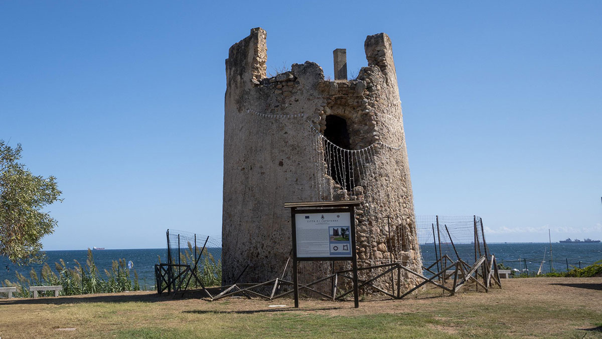 Torre costiera di Su Loi a Capoterra