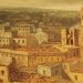 "Veduta della città di Sassari" di Ausonio Tanda (olio su tela, 1985)