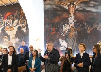 Visita al Museo Diffuso Liliana Cano. I dipinti murali della Chiesa di San Lussorio a Oliena