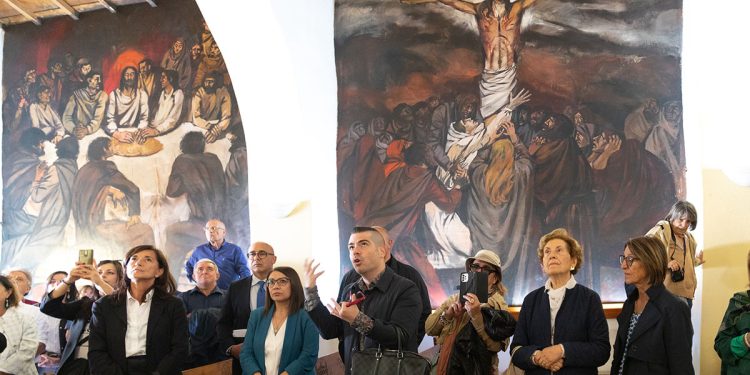 Visita al Museo Diffuso Liliana Cano. I dipinti murali della Chiesa di San Lussorio a Oliena
