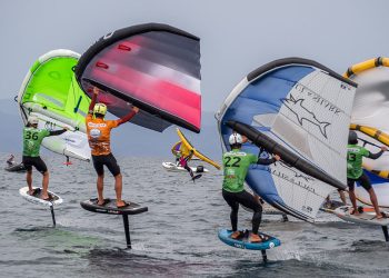 WingFoil Racing World Cup Sardinia. ? Luigi Corda