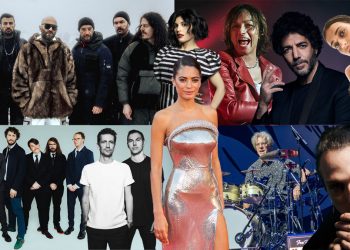 Negramaro. 📷 Giordano Mattar - Giusy Ferreri - Gianna Nannini. 📷 Simone De Luca - Max Gazzè - Gaia - Pinguini Tattici Nucleari - Zero Assoluto - Elodie - Stewart Copeland. 📷 Raph CC BY 2.0 - Irama