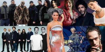 Negramaro. ? Giordano Mattar - Giusy Ferreri - Gianna Nannini. ? Simone De Luca - Max Gazzè - Gaia - Pinguini Tattici Nucleari - Zero Assoluto - Elodie - Stewart Copeland. ? Raph CC BY 2.0 - Irama