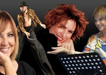 Cedac Sanluri 2024: Debora Villa, Artemis Circo Fellini (? Giuseppe Di Stefano), Lucrezia Lante Della Rovere, Lella Costa