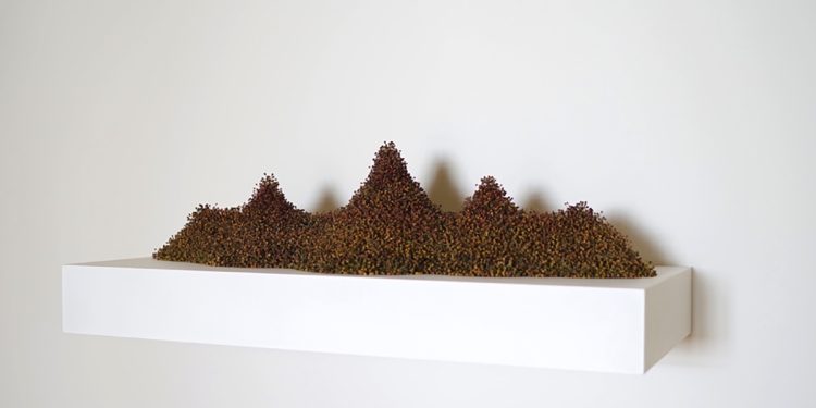 Una scultura di Christiane Löhr