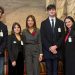 Da sinistra Enrico Mele, Emma Achenza, la senatrice Sabrina Licheri, Antonio Manca e la regista Viola Ledda a Palazzo Madama