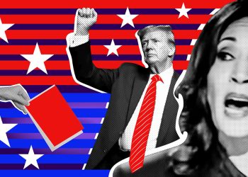 Donald Trump e Kamala Harris. ? Depositphotos