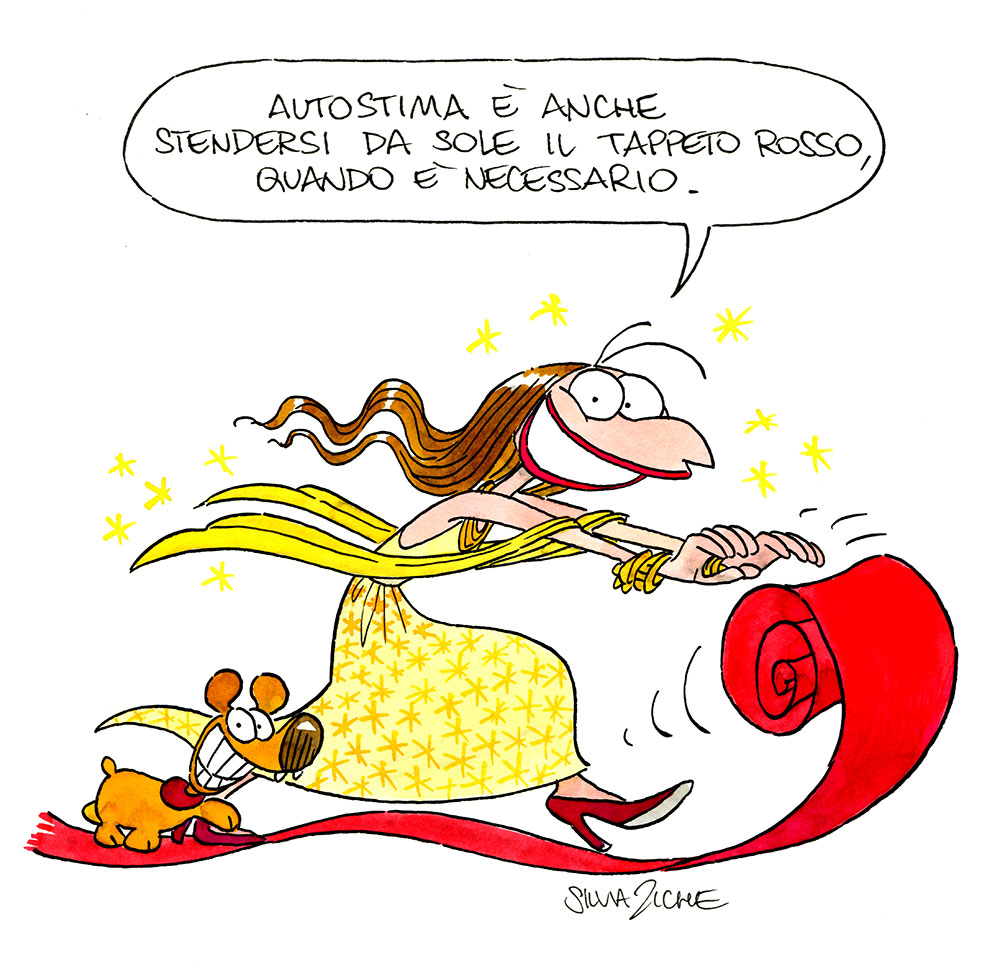 Lucrezia nata dalla matita di Silvia Ziche