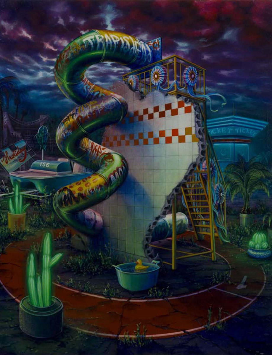 Museo Camuc Ulassai, mostra "Il gioco dell'arte": Nicola Caredda - Untitled I walk around ande come back