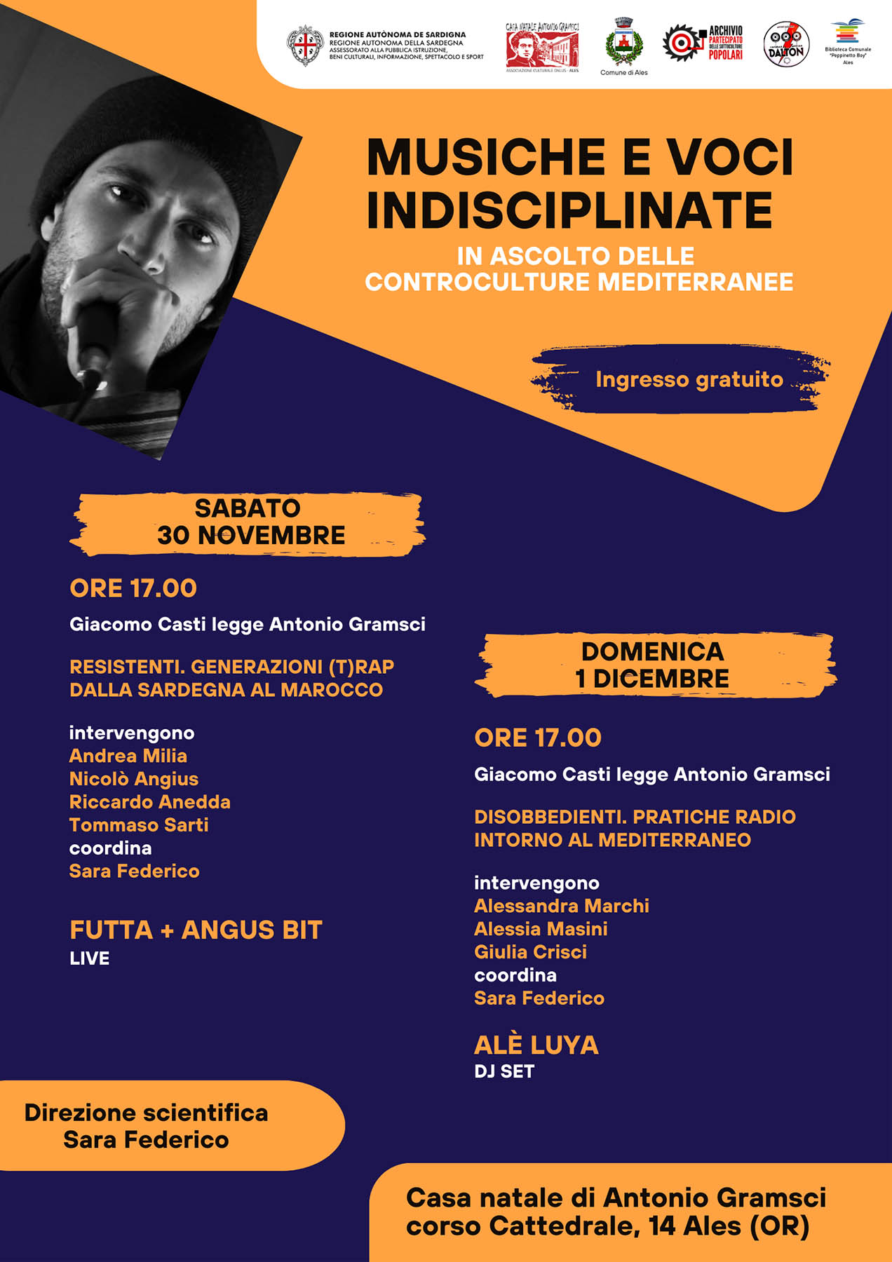 "Musiche e voci indisciplinate" ad Ales