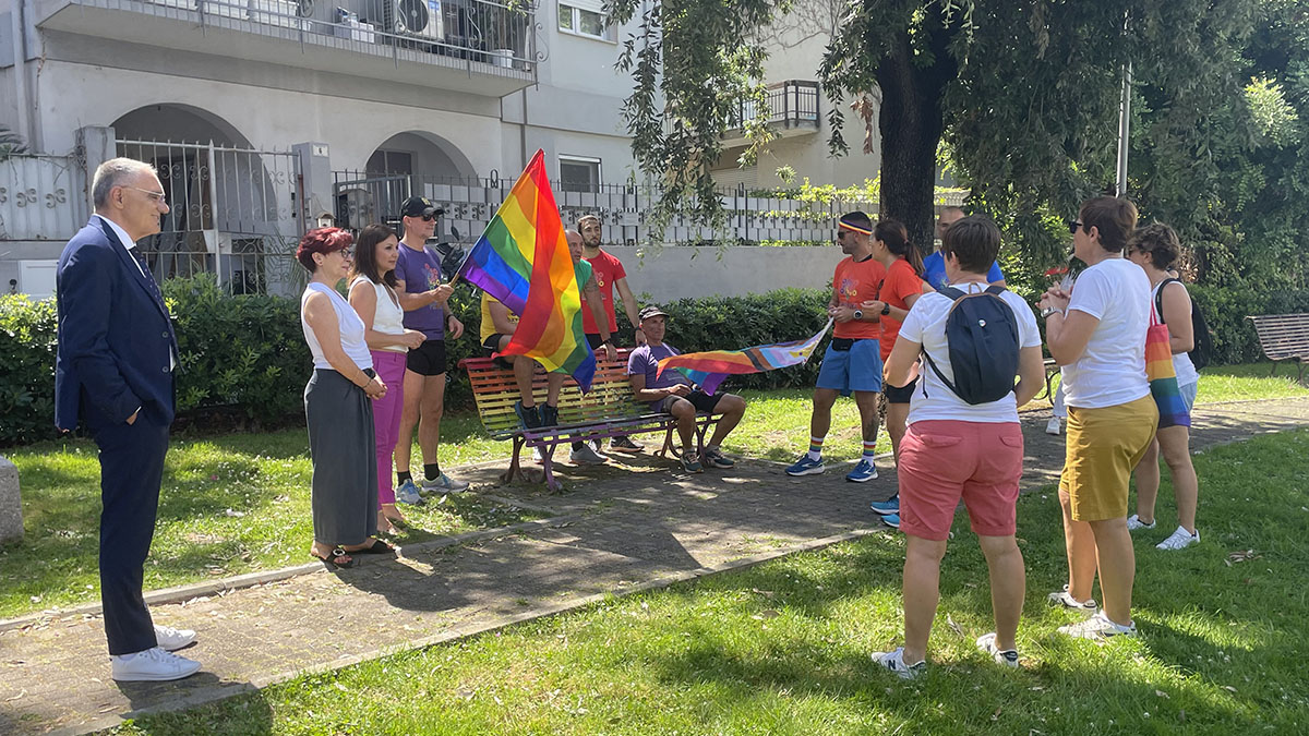 Piazza dei Diritti a Quartu