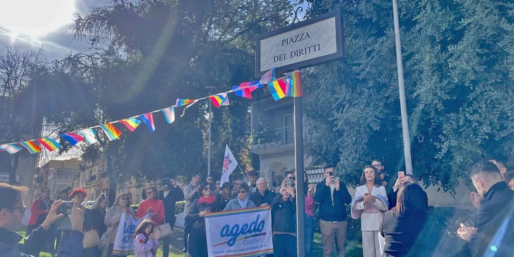 Quartu, inaugurazione Piazza dei Diritti