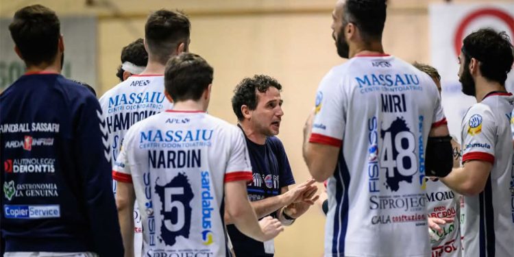 Un timeout della Raimond Sassari. ? Luigi Canu