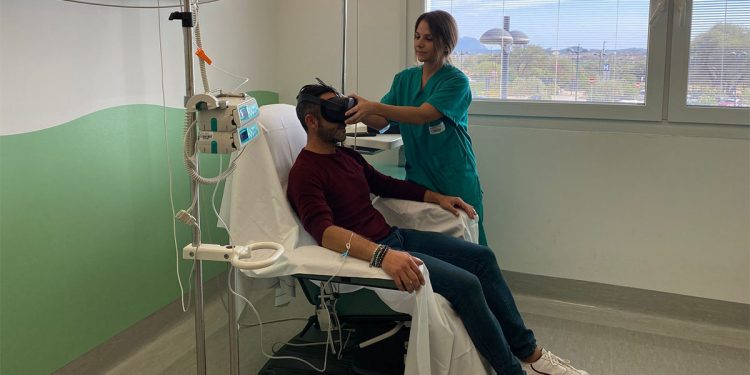 Virtual Reality immersiva all’ospedale Giovanni Paolo II di Olbia