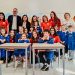 La ragazze della Women Torres all'Istituto Comprensivo San Donato