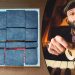 Un'opera di Cesare Dattena e il musicista Luca Spano Desogus
