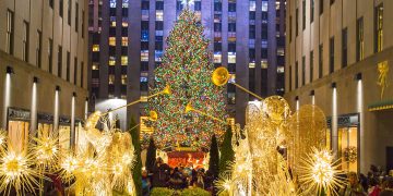 L'Albero di Natale di Rockefeller Center a New York. 📷 Depositphotos