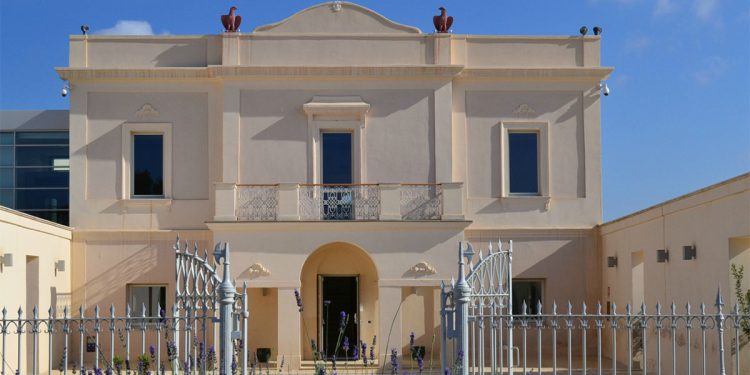 Villa Clara oggi sede della Biblioteca Metropolitana “Emilio Lussu” di Cagliari