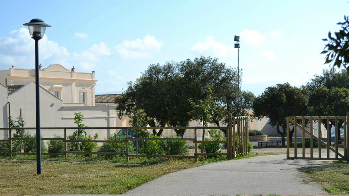 Villa Clara oggi sede della Biblioteca Metropolitana “Emilio Lussu” di Cagliari