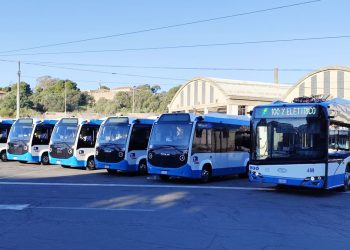 Nuovi autobus elettrici del CTM Cagliari