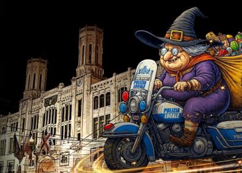 Cagliari, La Befana dei Vigili 2025