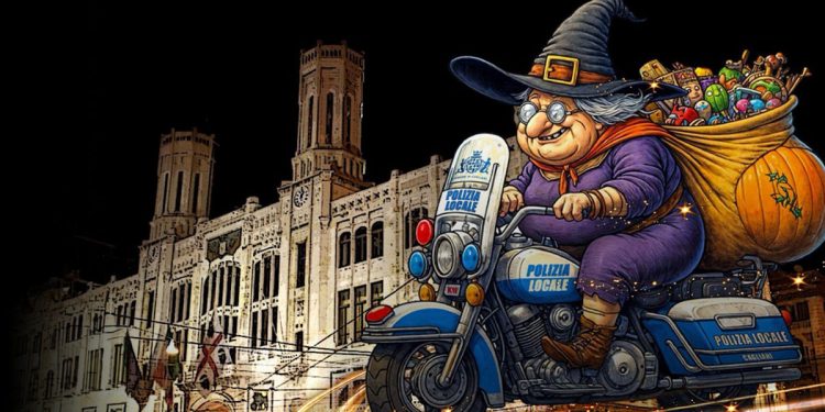 Cagliari, La Befana dei Vigili 2025