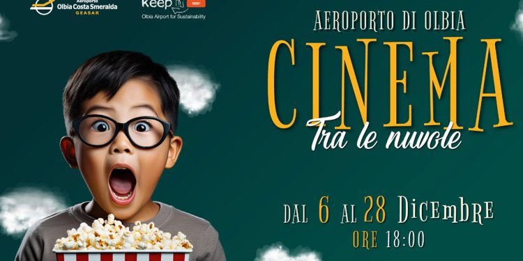 "Cinema tra le nuvole" all'Aeroporto di Olbia