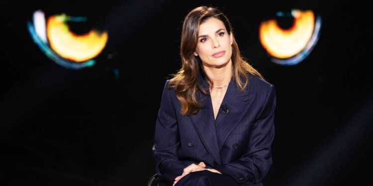 Elisabetta Canalis a Belve. ? dire.it