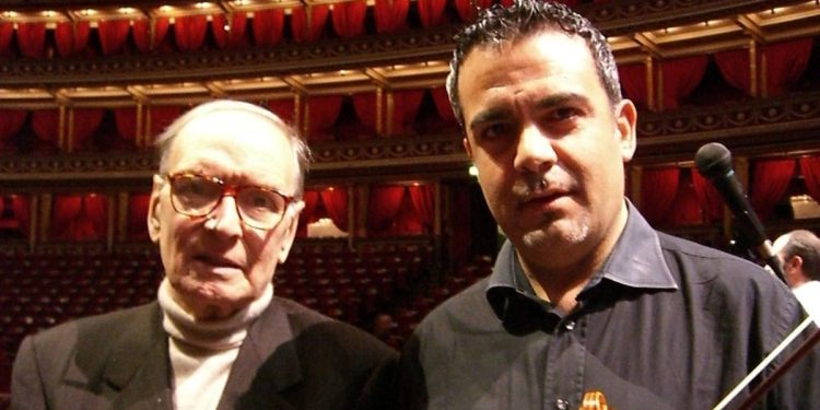 Ennio Morricone e Simone Pittau