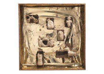 “Il cimitero dei bambini” di Maria Lai (1975)