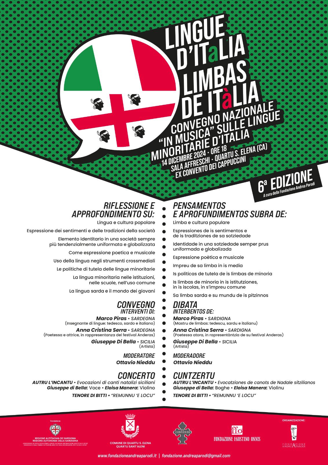 "Lingue d'Italia", evento a Quartu