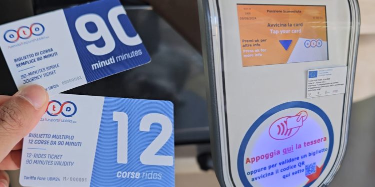 Nuovi biglietti elettronici ATP