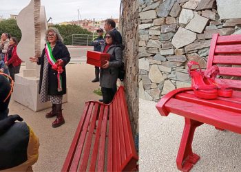 Panchina rossa a Stintino