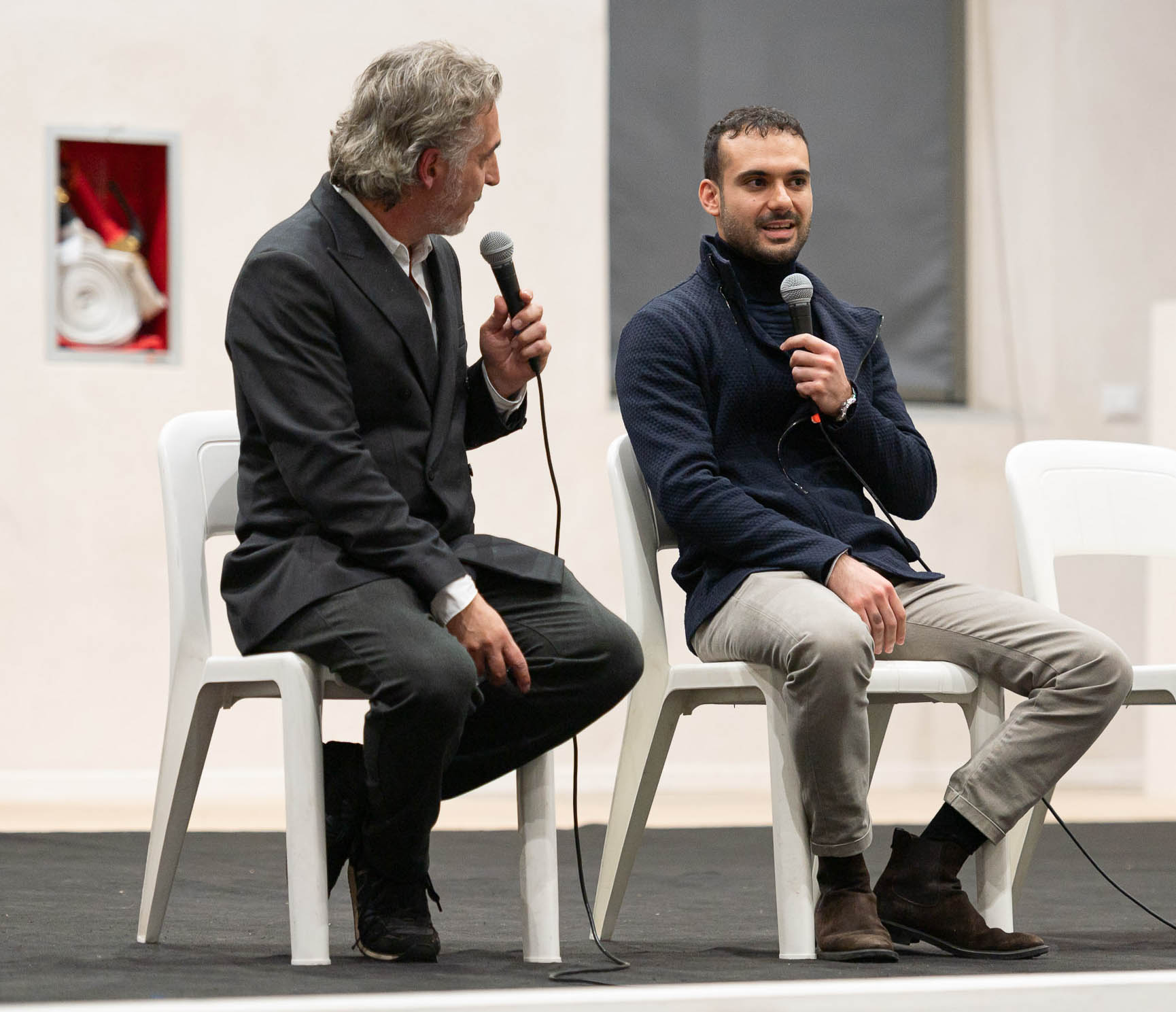 Presentazione della Bohème 2024, Alberto Gazale e Leonardo Sini. ? Elisa Casula