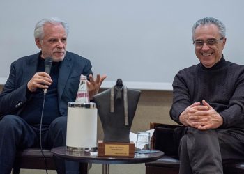 Sandro Petraglia e Alessandro Macis. ? Paolo Vacca