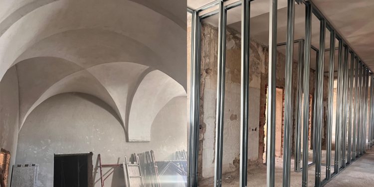 Sassari, i lavori all'ex Hotel Turritania