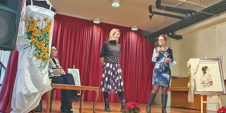 Sassari, sfilata di moda a Casa Serena