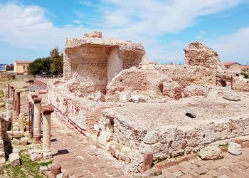 Porto Torres. Area Archeologica: vista delle terme centrali (c.d. Palazzo di re Barbaro)