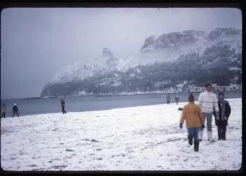 1985 - La neve sulla Sella del Diavolo e al Poetto di Cagliari