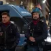 Adriano Giannini e Marco Giallini in “ACAB”, la serie tv Netflix