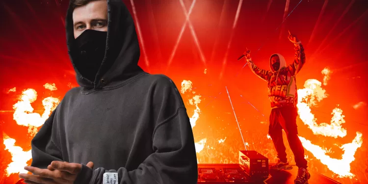 Alan Walker al Red valley 2025