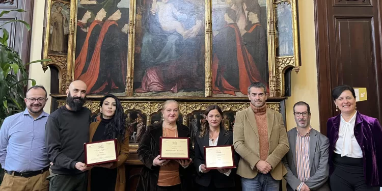 Cagliari, premiazione delle casette di Natale 2024